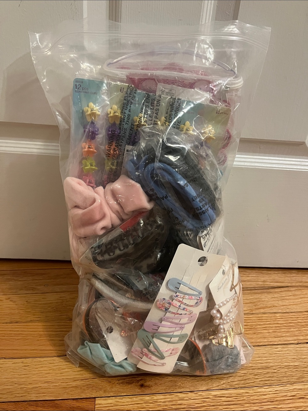 scunci/conair unopened hair accessories set (mystery bag)